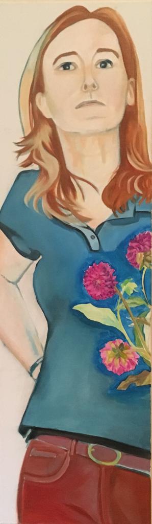 #8 / 2017 / Huile sur toile / 100 x 30 cm