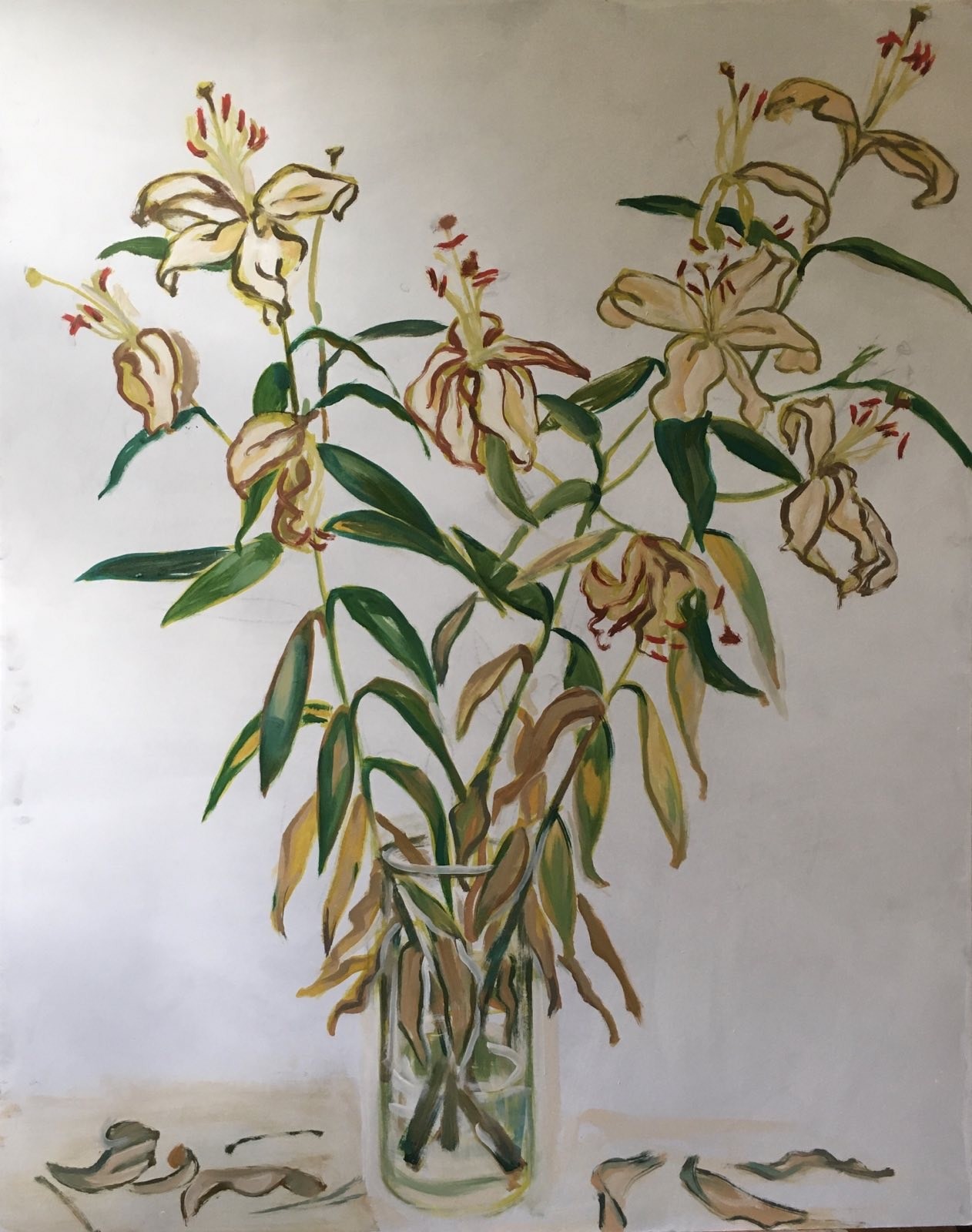 #29 / Huile sur carton / 100 x 80 cm / 2022