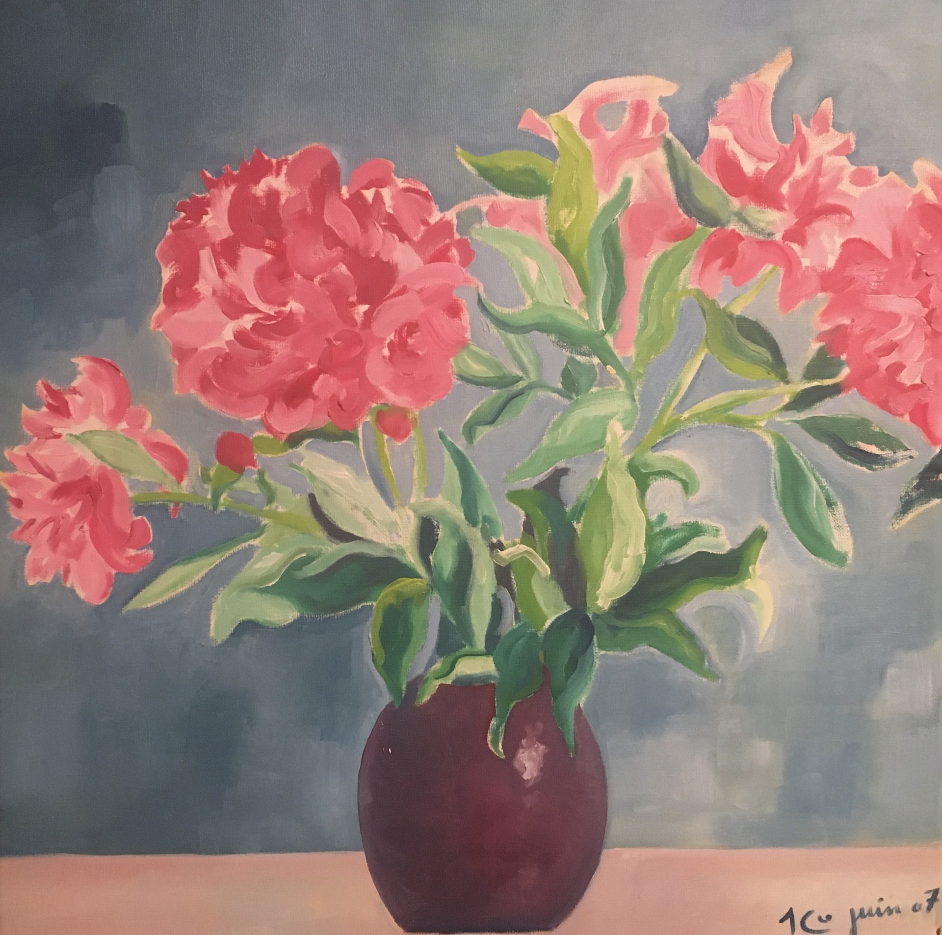 #8 / 2007 / Huile sur toile / 50 x 50 cm