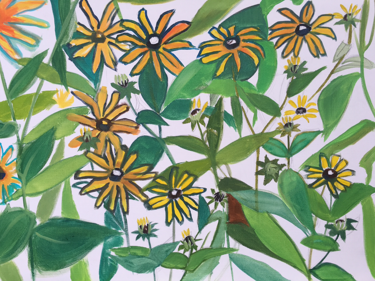 #15 / 2016 / Huile  sur papier