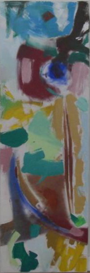 #23 / 2009 / huile sur toile / 100 x 40 cm