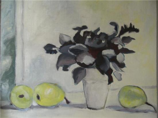 #9 / Huile sur papier