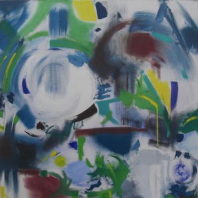#10 / 2009 / huile sur toile / 100 x 100 cm