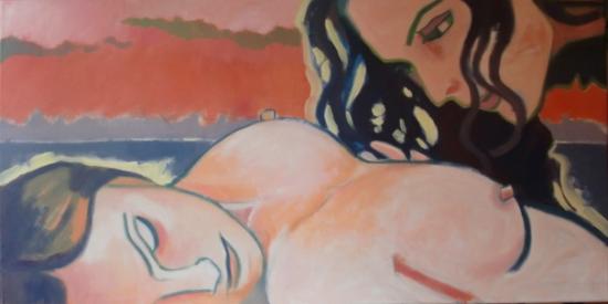 #56 / 2010 / huile sur toile / 50 x 100 cm