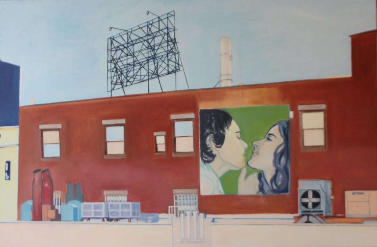 #80 / 2012 / huile sur toile / 835 Washington Street / 80 x 100 cm